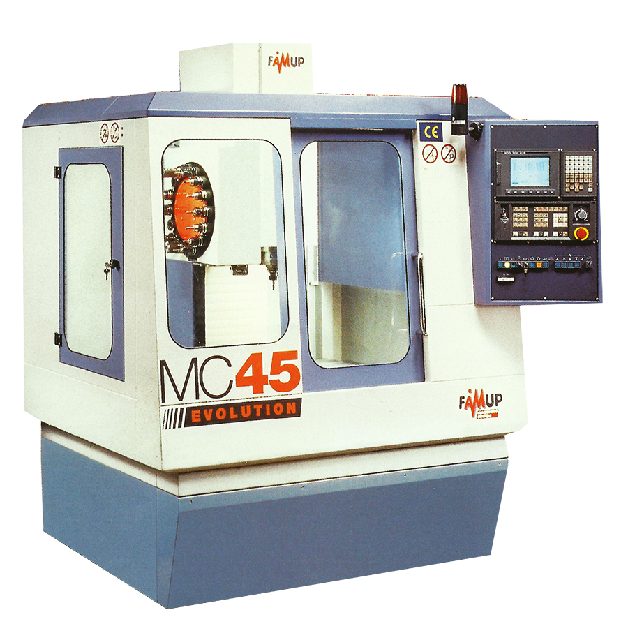 N. 1 Centro di foratura verticale CNC FAMUP mod. MC45